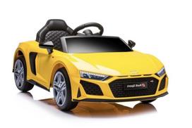 Geltonas elektrinis automobilis Audi R8 Lift A300