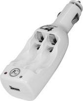 Arctic C4 Usb automobilinis įkroviklis Aa/aaa akumuliatoriams