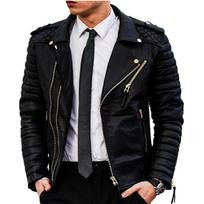 Noora juoda ėriuko odos motociklininko striukė, stilinga dygsniuota slim fit baikeriška striukė, striukė filmui, geriausia dovana jam XS juoda