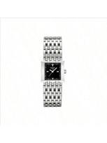 Tissot kvarcinis mechanizmas, paprastas, kasdieniškas madingas moteriškas laikrodis, Šveicariškas laikrodis, juodas ciferblatas, nerūdijančio plieno korpusas ir apyrankė, Modelis T021.1.181.51 juoda