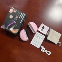 Portable Wireless Mini Hair Straightener Comb – New Charging, Damage-Free Hair Styling at Home vyšnių žiedų rožinė spalva