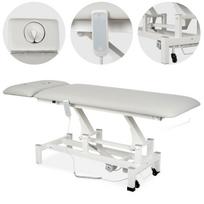 Elektrinis masažo procedūrų stalas Fortis 2 ERGO light grey
