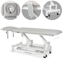 Elektrinis masažo procedūrų stalas Fortis 4 ERGO light grey