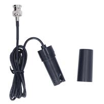 Elektrodo zondas PH‑91A PH elektrodo zondas BNC jungtis PH matuoklio zondas akvariumui hidroponikai augalų baseinui PH elektrodo zondas juoda