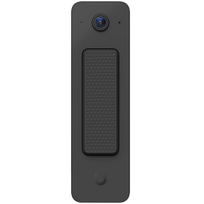 Ubiquiti Doorbell Lite – Compact PoE video doorbell with two-way audio and versatile mounting options, black.