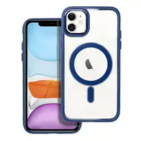 OEM Color Edge Mag phone case with MagSafe support for iPhone 11, blue