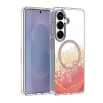 TFO Epoxy Mag phone case with MagSafe support for Samsung Galaxy S24 (S921) | S25 (S931) pink