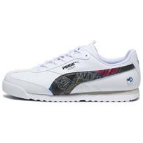 PUMA BMW M Motorsport Roma Via Unisex Puma White Puma Black Žemi Kasdieniai Sportbačiai 307780-02 EU 37