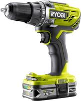 Akumuliatorinis suktuvas-gręžtuvas RYOBI ONE+ R18DD3-215S, 18 V, 2 x 1,5 Ah Li-ion, 50 Nm