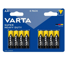 Varta Super Heavy Duty AA baterija 8vnt