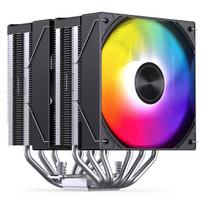 Jonsbo CA80 CPU Cooler, Dual-Tower, 2 x 120mm, PWM, RGB – black