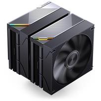 Jonsbo CA90 CPU Cooler, Dual-Tower, 1 x 130mm / 1 x 120mm, PWM, ARGB – black