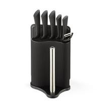 Virtuvės pjaustymo rinkinys MAESTRO MR-1413 Peilių rinkinys (MR-1413-BLACK) Juoda