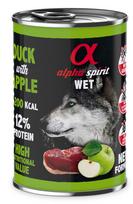 ALPHA SPIRIT WET Antiena su obuoliu – drėgnas maistas šunims – 400g