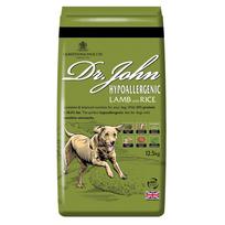 DR JOHN Hypoallergenic lamb with rice – sausas maistas šunims – 12,5kg