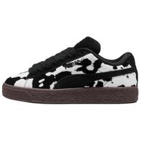 PUMA Suede Xl Velvet Dream Moteriški Puma Juodi Šiltai Balti Žemi Laisvalaikio Kedai 403253-02 EU 37