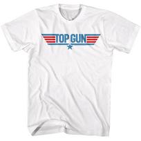 Top Gun Red White & Blue Movie Logo Men's T Shirt 2XL