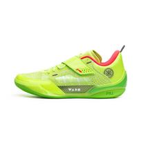 Li Ning Wade Way 808 ketvirtos kartos itin žalių širšių smūgį sugeriantys, dėvėjimuisi atsparūs žemo profilio krepšinio bateliai su anglies plokštele vyrams ABAU031-19 46⅓