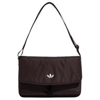 Adidas Originals 13.1L Messenger krepšys su logotipu Poliesterio Crossbody krepšys Unisex krepšiai Anglies Juoda KT7417 Carbon Black black