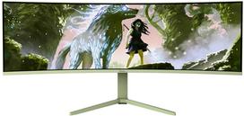 Monitor Arozzi Arozzi Nova 49 Išlenktas kompiuterio monitorius 124,5 cm (49") 5120 x 1440 px Dual QHD LED Green | AZ-NO-49TUW165-FST | 0850072937021