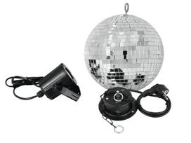 Veidrodinio disko rutulio komplektas Eurolite 20cm 3W 50101856