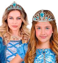 Diadema, Su turkio akmenimis, Widmann, sidabrinė