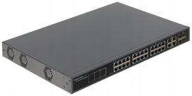 Apti-poe2404sfp-370w 28-portų Poe jungiklis su 4 x Sfp