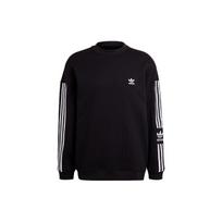 adidas Adicolor Classics Lock-Up Trefoil džemperis juodas unisex gatvės stiliaus H41315 L