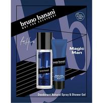 Dovanų rinkinys Bruno Banani Magic Man gaivaus kvapo dezodorantas 75 ml ir dušo gelis 50 ml vyrams