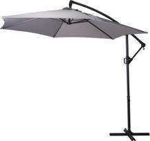 Sodo skėtis 300 cm, pilkas