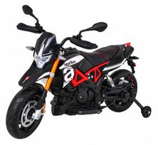 Vienvietis vaikiškas motociklas Aprilia, juodas