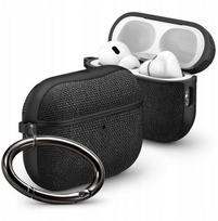 Ausinių dėklas AirPods 3 juodas audinys Spigen