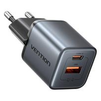 Vention 30w Gan įkroviklis Usb-c Pd + Usb-a greitas Iphone Samsung