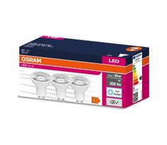 Komplektas 3 vnt. LED lemputės PAR16 GU10/4,5W/230V 6500K 60° - Osram
