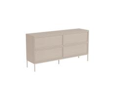 Komoda ALIN 157x40 cm taupe