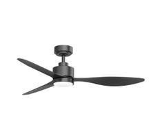 ZEVENTI - LED reguliuojamas lubinis ventiliatorius LED/20W/230V 2700-6500K 132cm juodas + nuotolinis pultas