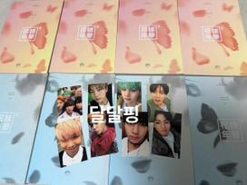 BTS („Bangtan Boys“.) Hwayangyeonhwa 2 dalies albumas + nuotraukų kortelių rinkinys Naudotas