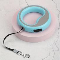 Retractable Dog Lead Heavy-Duty Extendable Dog Leads Strong Nylon Tape Leash One-Handed Brake Lock Tangle-Free Design for Small One-size šviesiai rausvos spalvos