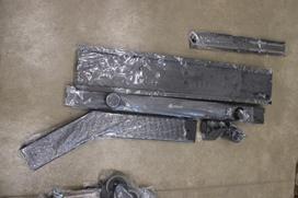 SALE OUT. | EDBAK | TR18 | Trolleys & Stands | 60-98 " | Maximum weight (capacity) 80 kg | DAMAGED PACKAGING, SCARTCHED | Black