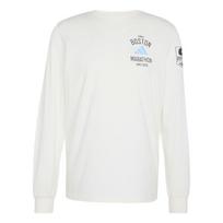 Adidas Marathon Boston 2026 Marškinėliai Treniruočių Megztas Ilgomis Rankovėmis Bėgimo Vyriški Viršutiniai Drabužiai KG4567 2XL