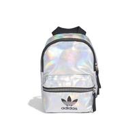 Adidas Originals Didelio Logotipo Studentų Lazerinis Poliesterio Kuprinė Unisex Kuprinė Sidabrinė FL9633 Silver white
