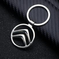 Metalas+Oda Automobilio Stiliaus Raktų Pakabukai Raktų Žiedai Citroen C1 C2 C3 C4 C5 C6 C8 C-Crosser C3 Picasso C4 Picasso DS3 Berlingo XSARA