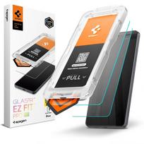Apsauginis grūdintas stiklas Spigen Glas.TR "EZ FIT PRO AC" HD (2-vnt) su montavimo rėmeliu telefonui Samsung Galaxy S26 ULTRA