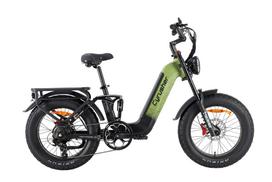 Cyrusher Kommoda 3.0 Suaugusiųjų Elektrinis Dviratis 250W Variklis 52V20Ah Baterija 20 Colių Visureigio Padangos Galimos Kelios Spalvos Miesto Kelionėms Kalnų Važiavimui oranžinė