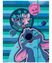 Aplankas su gumele DISNEY „Stitch Blue“ Nr. 1, kartoninis, A4