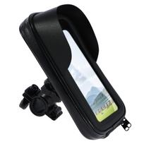 Bike Phone Holder Bag Waterproof Bike Handlebar Bag 360° Rotatable Bike Phone Holder Bag Protective Case Bike Phone Accessories
