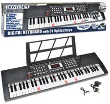 Elektroninis pianinas vaikams su USB jungtimi, 61 klavišų, 74,5 cm, Bontempi