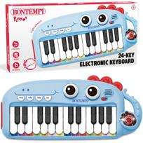 Elektroninis pianinas vaikams „Drakoniukas”, 24 klavišų, 29 cm, Bontempi