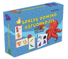 Žaidimas Spalvų domino. Aštuonkojis