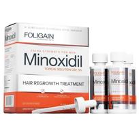 „Foligain Man“ 5 % minoksidilio plaukų atauginimo priemonė vyrams – 3 vnt.